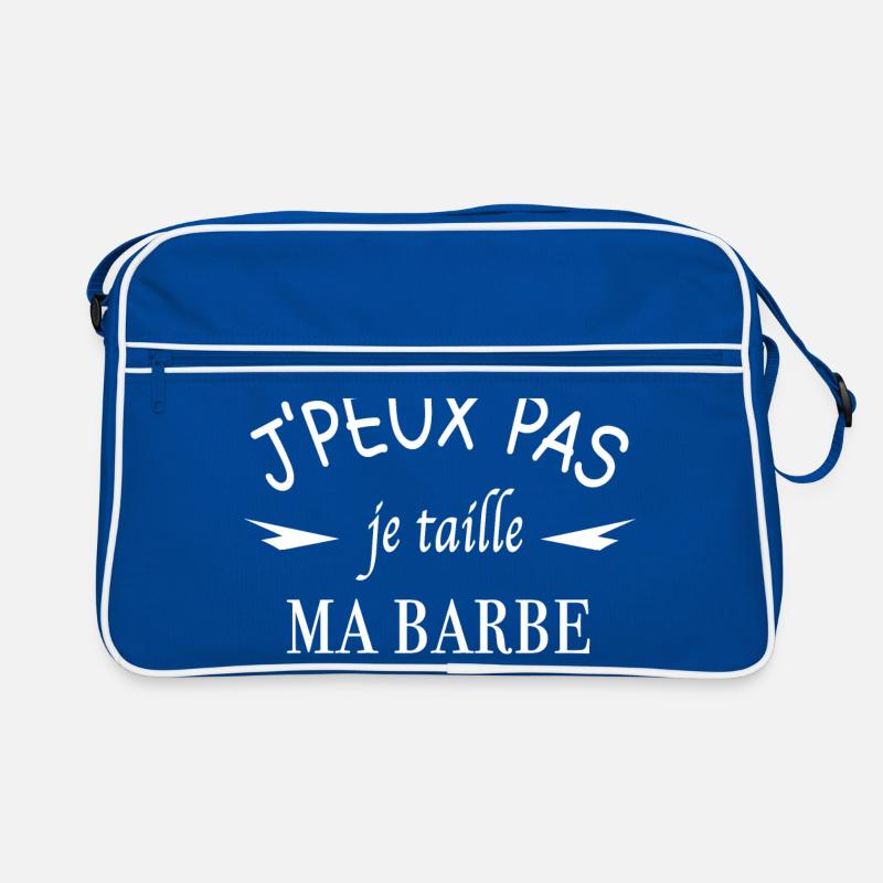 J'peux pas je taille ma barbe Sac Retro