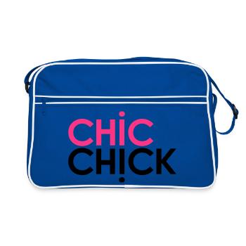 Chic Chick - Sac Retro - bleu/blanc - Devant