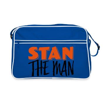 Stan l'homme! - Sac Retro - bleu/blanc - Devant
