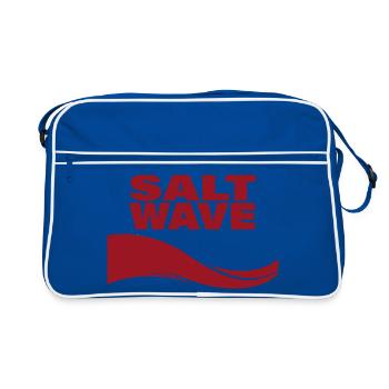 VAGUE DE SEL - Sac Retro - bleu/blanc - Devant