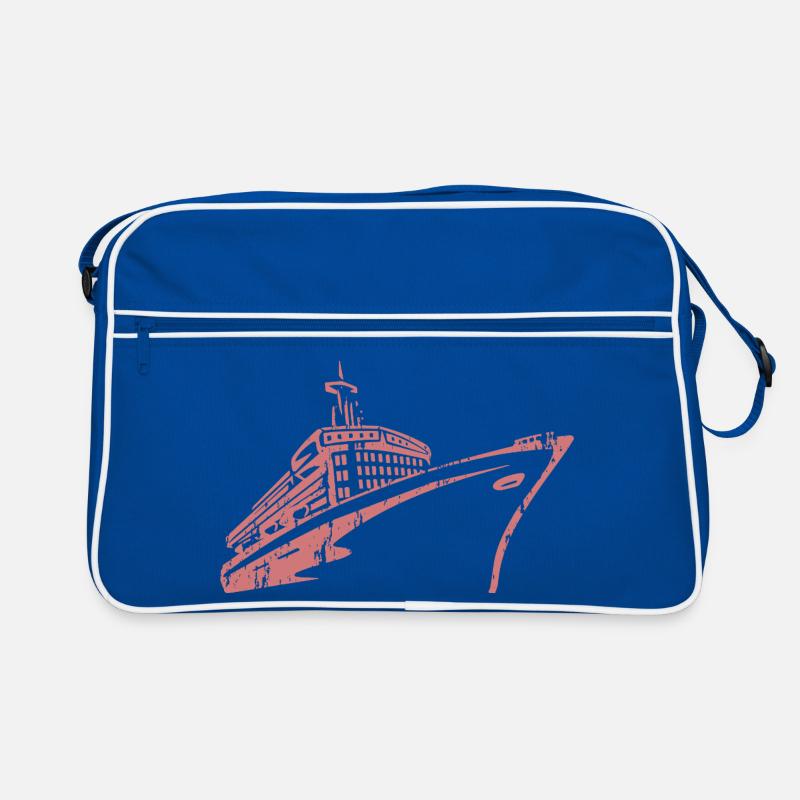 Bateau de croisière Bateau de croisière Luxe Sac Retro