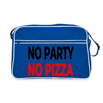 Parti - Sac Retro - bleu/blanc - Devant