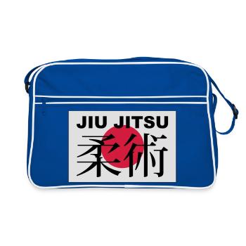 jiu jitsu - Retro Bag - blue/white - Front