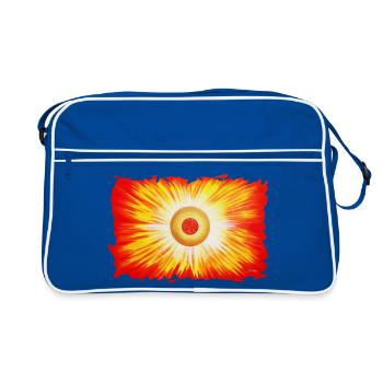 Création Lumière du Courage - Sonja Ariel von Staden - Sac Retro - bleu/blanc - Devant