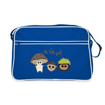 C’est l’automne y’all - Sac Retro - bleu/blanc - Devant