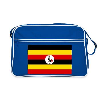 Uganda - Retro Bag - blue/white - Front