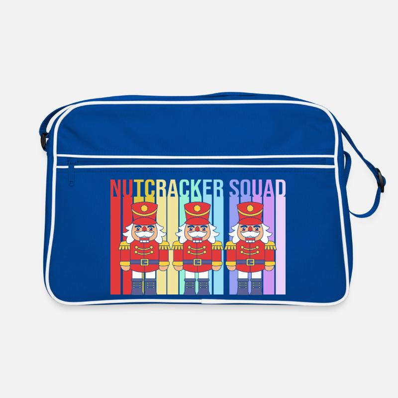 Nutcracker Christmas Retro Bag