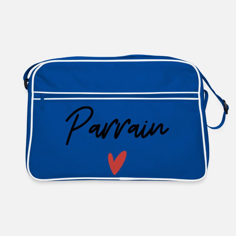 Pate Herz Geschenkidee Retro Tasche