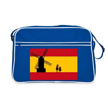 Don Quixote - Retro Bag - blue/white - Front