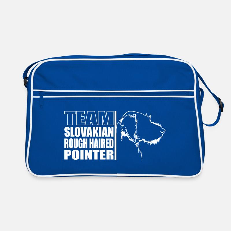 TEAM Slovakian Rough Haired Pointer Dogs Wilsigns Retro Bag