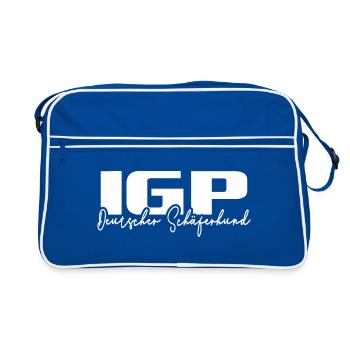 IGP BERGER ALLEMAND Le sport canin de Wilsign - Sac Retro - bleu/blanc - Devant