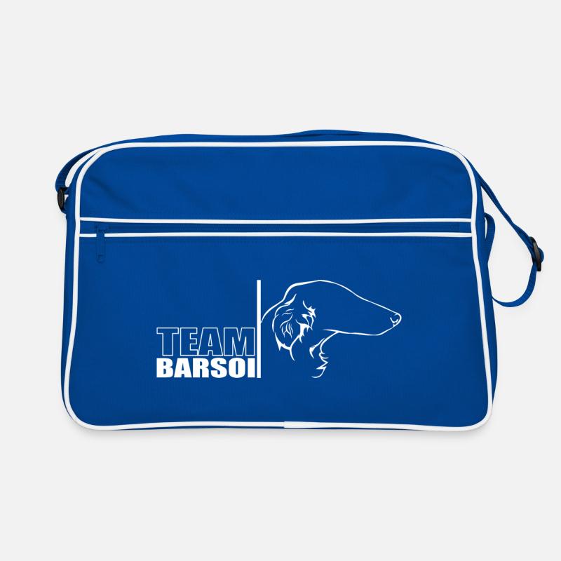 TEAM Barzoi Chien Chien Lévriers Wilsigns Sac Retro
