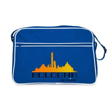 Gradient Urban Horizon - Retro Bag - blue/white - Front
