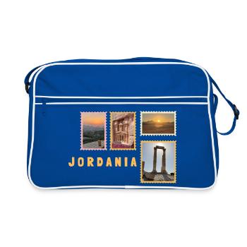 Jordan Collage - Retro Bag - blue/white - Front