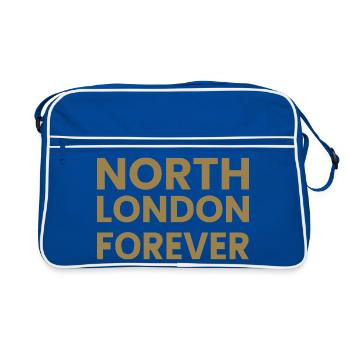 North London Forever - Retro Bag - blue/white - Front