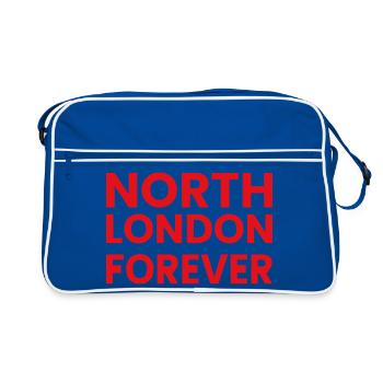 North London Forever - Retro Bag - blue/white - Front