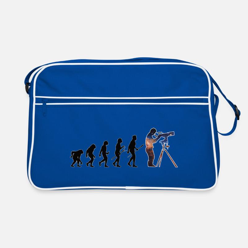 Astronomie Evolution Astrofotografie Geschenk Retro Tasche