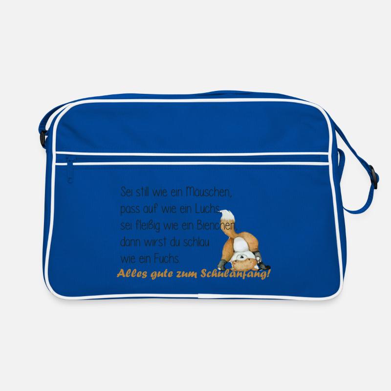 sei fleißig wie ein bienchen Retro Tasche