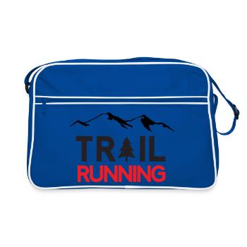 Trail Running - Sac Retro - bleu/blanc - Devant