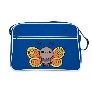 Papillon - Sac Retro - bleu/blanc - Devant