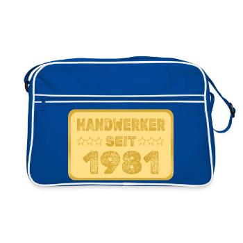 1981 - Retro Bag - blue/white - Front