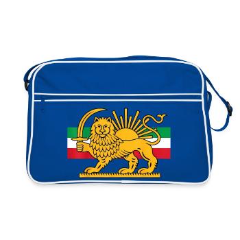 Iran - Sac Retro - bleu/blanc - Devant