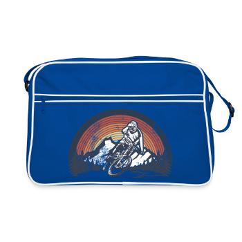 Millésime de descente - Sac Retro - bleu/blanc - Devant