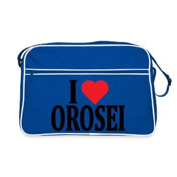 T-shirt Io amo Orosei t-shirt Sardegna - Retro Bag - blue/white - Front