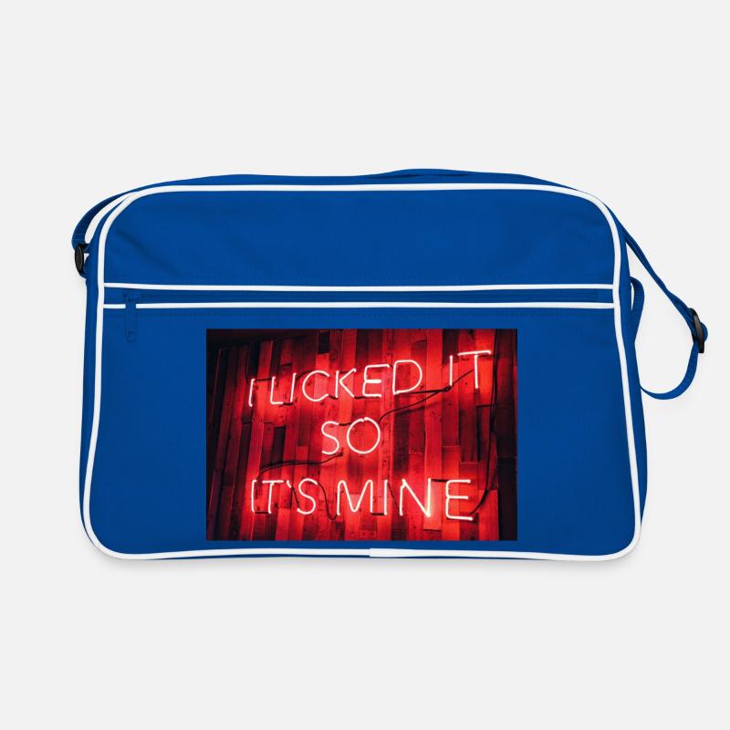 I licked I So It's Mine Retro Bag