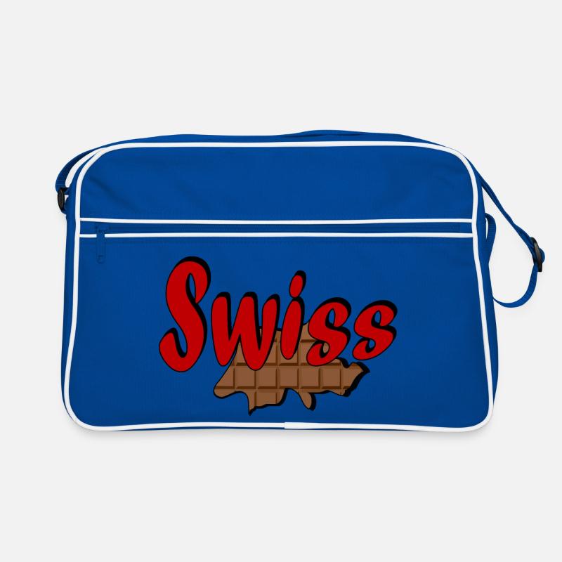 Schweizer Schokolade Retro Tasche