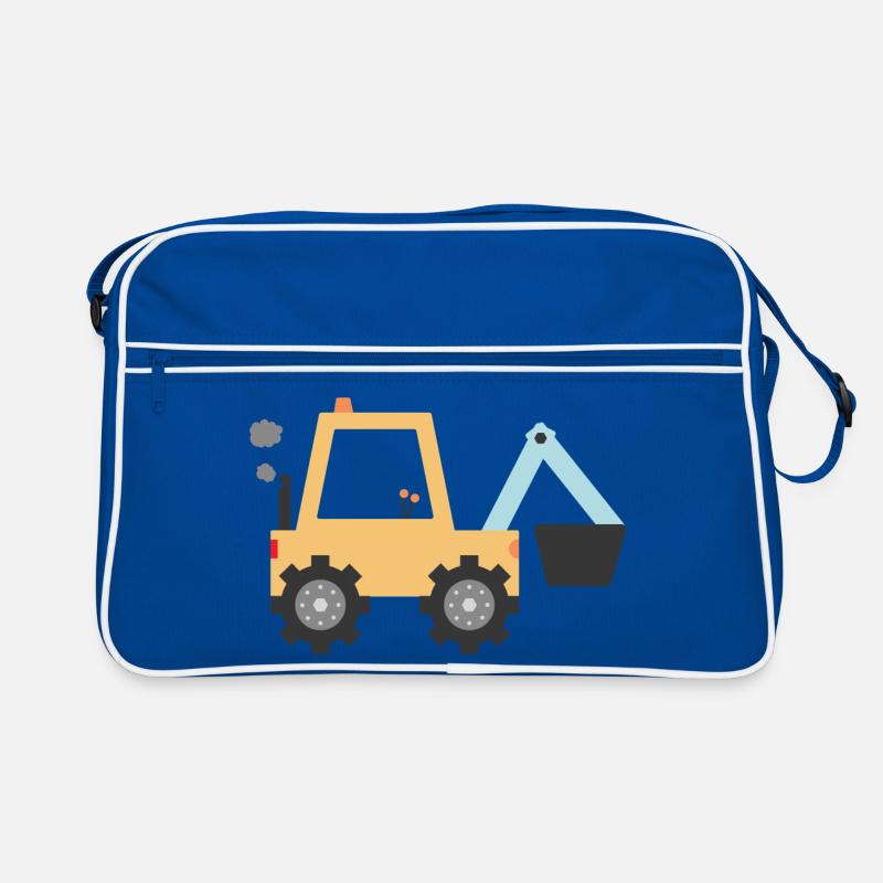 Yellow Digger Retro Bag