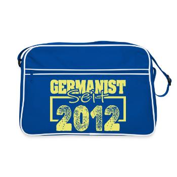 Studies 2012 - Retro Bag - blue/white - Front