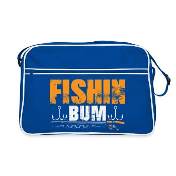 Pêcheurs Pêcheurs Pêcheurs Pêcheurs Pêcheurs Sportifs - Sac Retro - bleu/blanc - Devant