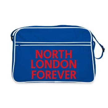 North London Forever - Retro Bag - blue/white - Front