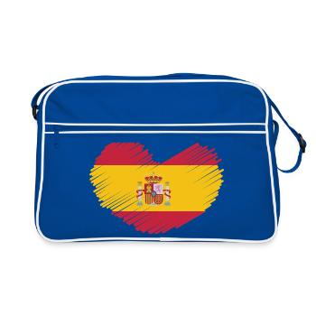 ESPAGNE ESPAGNE EUROPE FAN DE SPORT ESPAGNOL - Sac Retro - bleu/blanc - Devant
