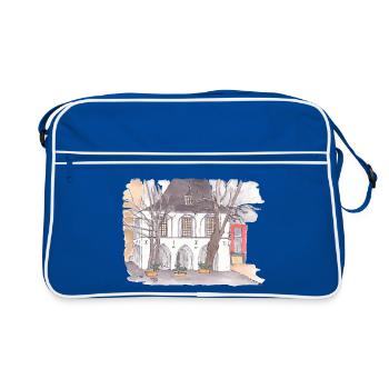 Rathaus Erkelenz 41812 Kreis Heinsberg NRW - Retro Bag - blue/white - Front