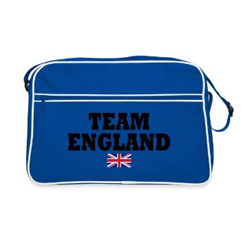 Team england - Sac Retro - bleu/blanc - Devant