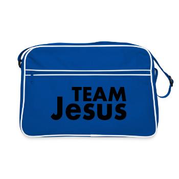 Team jesus - Sac Retro - bleu/blanc - Devant
