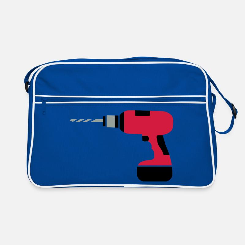 Une perceuse sans fil Sac Retro
