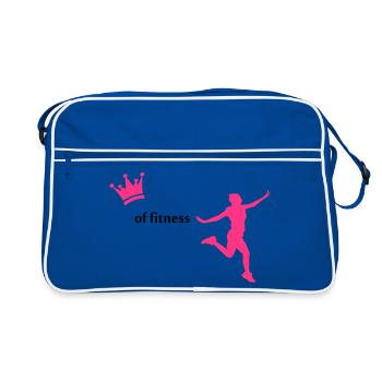 sport - Sac Retro - bleu/blanc - Devant
