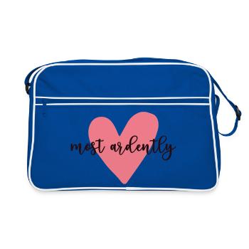 Orgueil et préjugés M. Darcy - très ardent V - Sac Retro - bleu/blanc - Devant