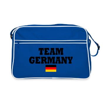 Allemagne - Sac Retro - bleu/blanc - Devant