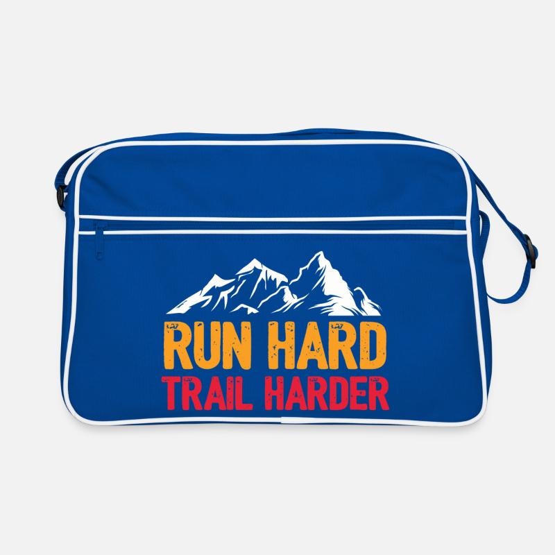 Courez fort. Trail plus difficile. Sac Retro