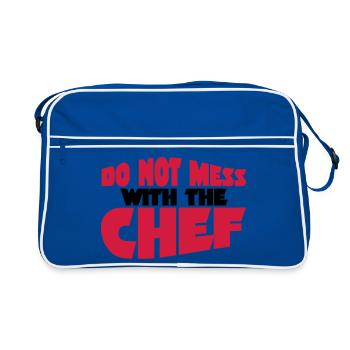 chef - Sac Retro - bleu/blanc - Devant