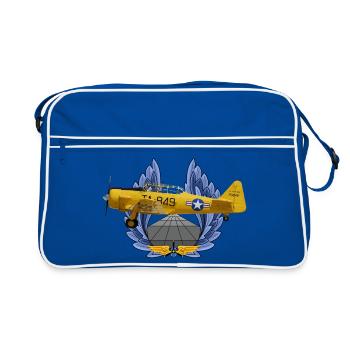 Texan - Retro Bag - blue/white - Front