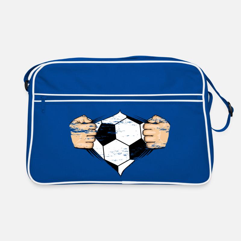 Soccer Design utilisé Sac Retro