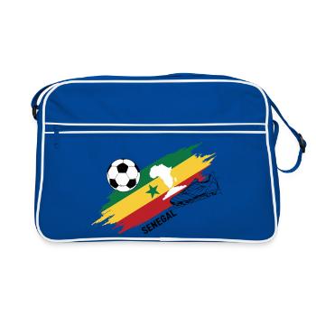 Senegal Football Jersey Supporter Senegal Foot - Retro Bag - blue/white - Front