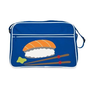 Sushi - Sac Retro - bleu/blanc - Devant