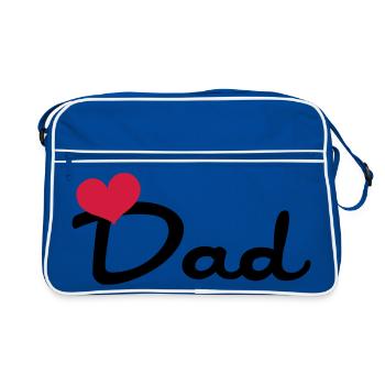 Dad - Sac Retro - bleu/blanc - Devant