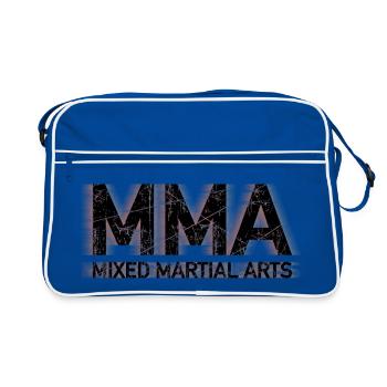 Mixed Martial Arts MMA - Sac Retro - bleu/blanc - Devant